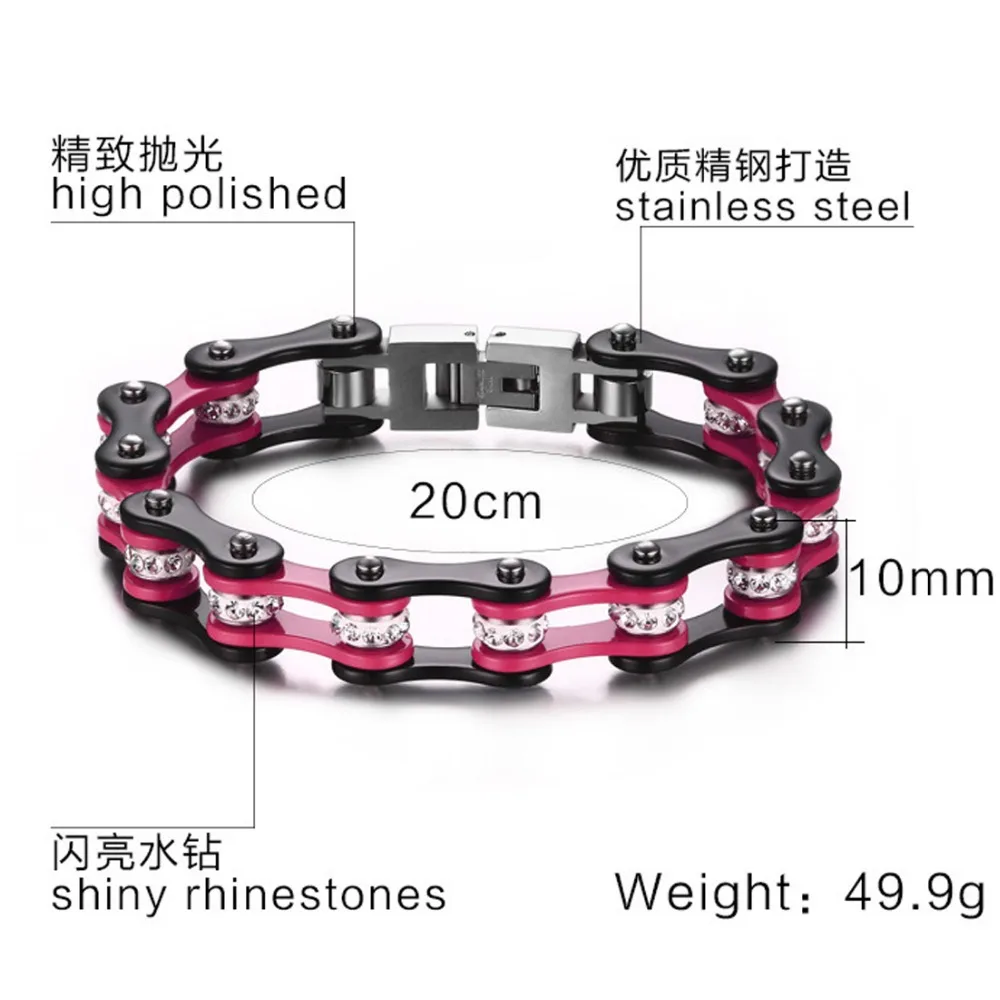 Мужские и женские браслеты из нержавеющей стали 316L 4 цвета|chain men bracelet|fashion braceletmen