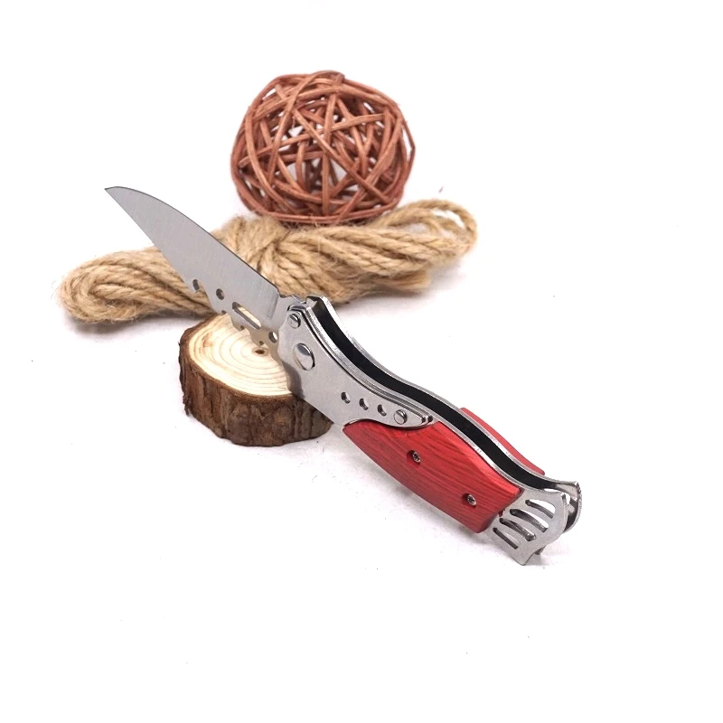 Folding Pocket Knife Survival Tactical Combat Outdoor Camping Hunting Utility Knives EDC Multi Tools Wood Handle Multitool | Инструменты