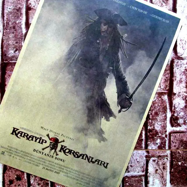 Противотуманные Пираты Карибского моря Ретро Винтажные Декоративные плакаты