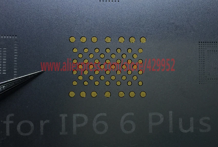 Efix BGA Chip Reball трафарет A8 A9 A10 паяльная станция Утюг сварочный флюс Fix iPhone 6 6s 7 Plus NAND IC Инструменты комплект материнская плата