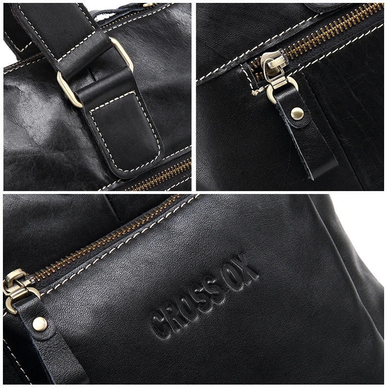 CROSS OX Кожаная сумка в деловом стиле HB563 |