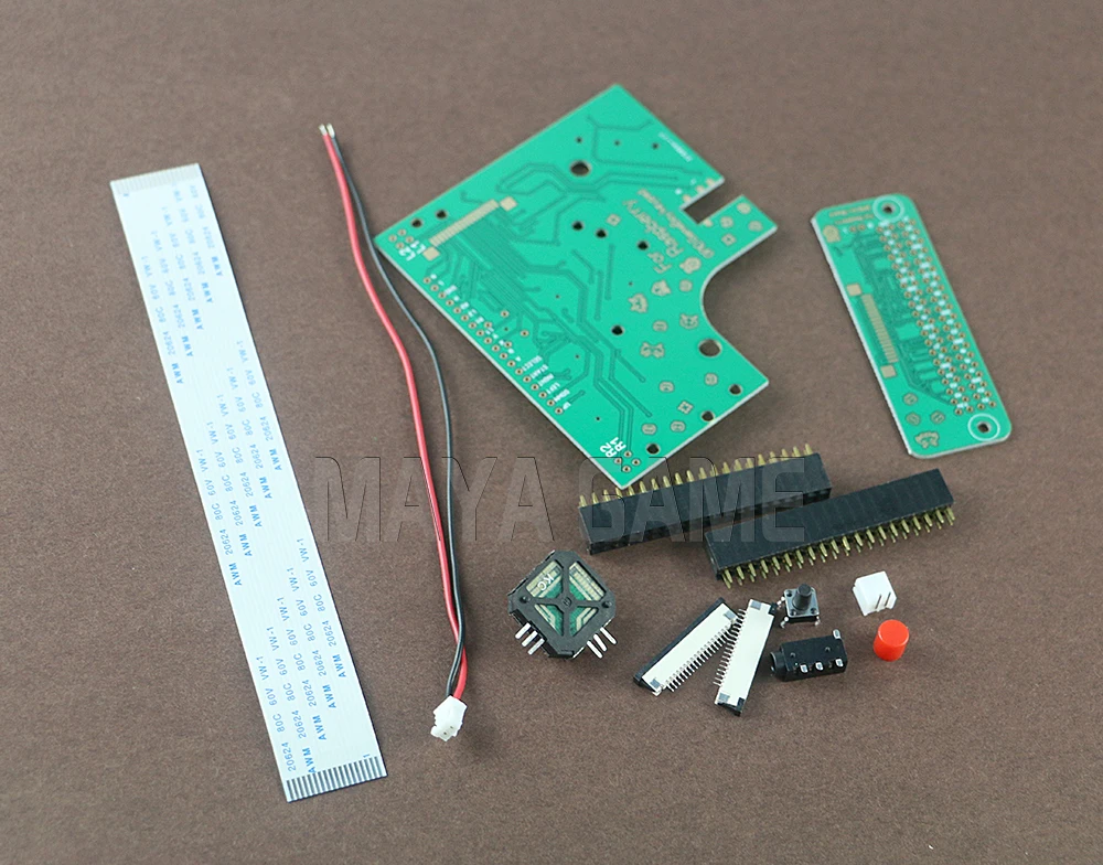 Новый DIY 6 кнопками доски PCB переключатель разъем провода комплект для Raspberry Pi GBZ Game