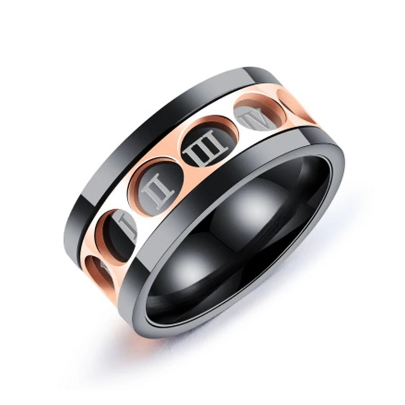 HBB, 1 шт., детские игрушки новинка, EDC кольцо на палец, римские цифры, вращающиеся, снимающие стресс, игрушки для детей и взрослых