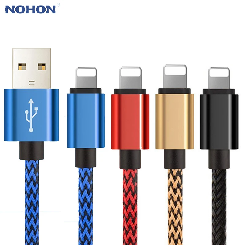 Usb кабель для зарядки мобильных телефонов iPhone XS MAX XR X 7 8 6 S Plus 5 5S 5C SE iPhone6 7Plus 8Plus