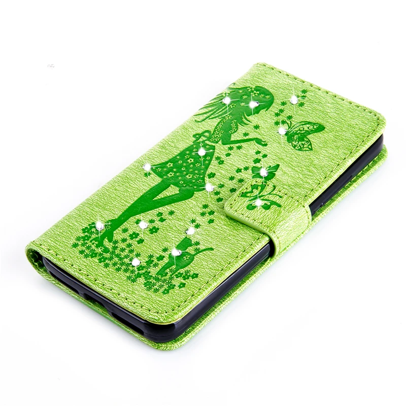 Coque люкс Ретро случай для Huawei Y6 Pro Флип Бумажник искусственная кожа задняя крышка