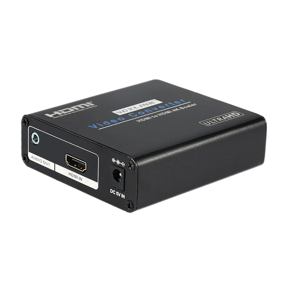Voxlink HDMI к 4 К x 2 коробка масштабирования HDTV аудио видео цифровой преобразователь с