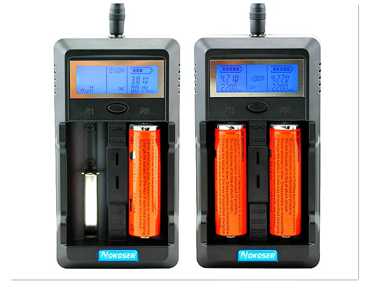 

Test battery capacity 18650 battery Charger LCD Display Battery capacity test 18650 carregador bateria charger