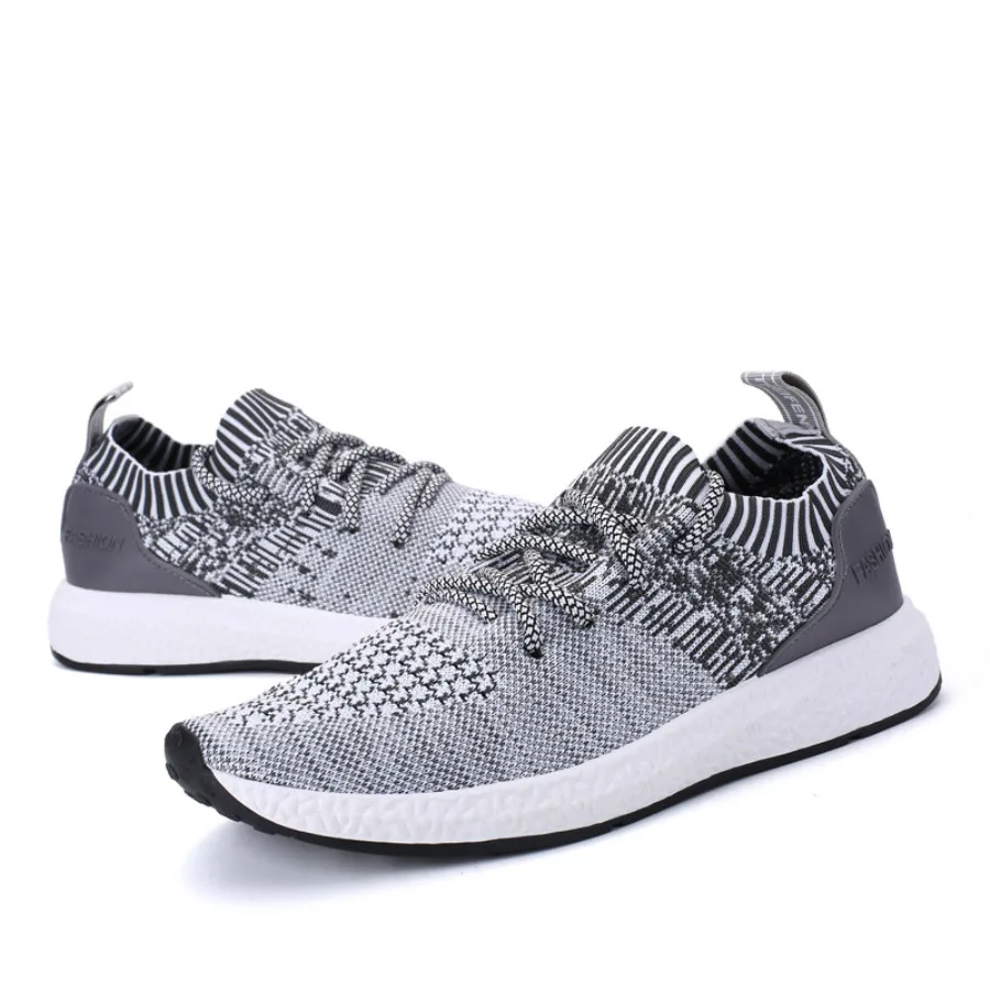 Брендовая модная мужская повседневная обувь большой размер 39-46 дышащая и легкая