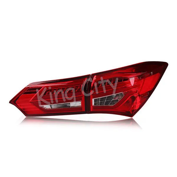 red Capqx 4 шт./партия для Toyota corolla- светодиодный задний фонарь задний блок освещения стоп-сигнал - Цвет: red
