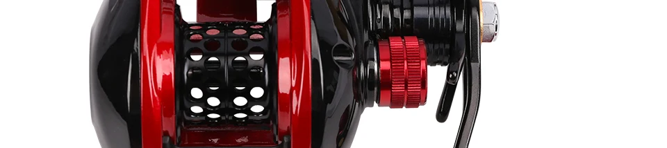 TSURINOYA XF50 приманка рыболовные катушки R/L 6,6: 1 Магнитная Тормозная система ультра светильник катушка из алюминиевого сплава Moulinet Peche