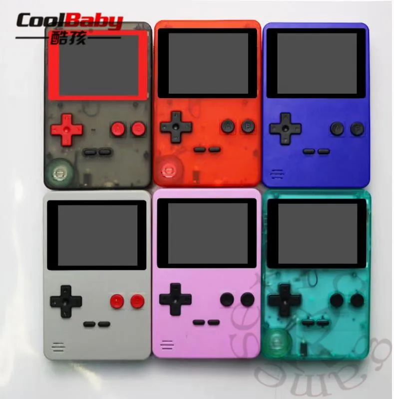 

DHL 24pcs 2.8inch Retro Video Game Console 8Bit Portable Mini Handheld Game Players Built-in 200 Classic Games Gift For Kids