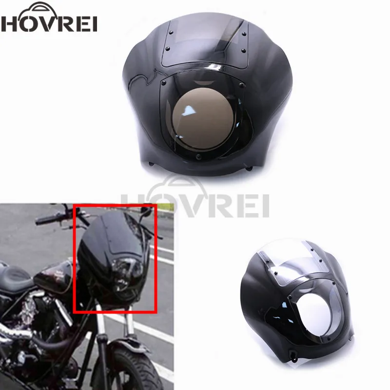 Фара на четверть мотоцикла обтекатель лобового стекла для Harley Sportster XL 1200 Iron 883 XL883N