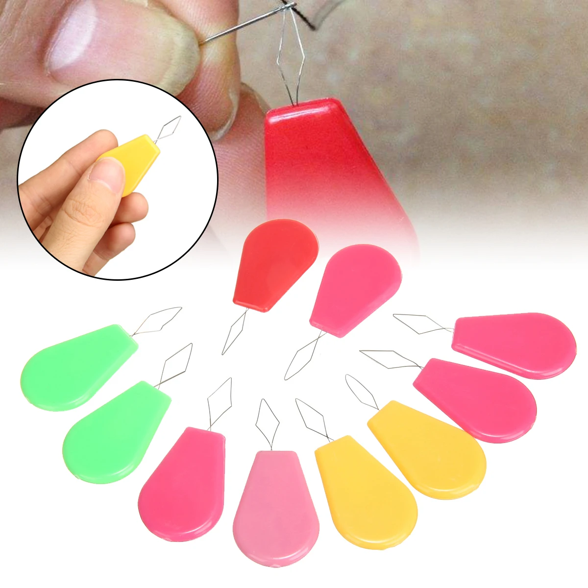 20 шт. инструмент для вставки швейных игл|Швейные инструменты и аксессуары| |