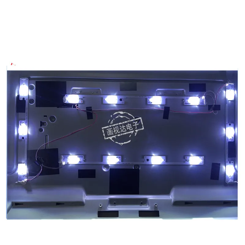 4 шт. (v + 2 2X4 LEDS * 3X3 LEDs 3 v) Новый универсальный Konka LED32F1100cf Barra de Luz 35018476 35018478 |