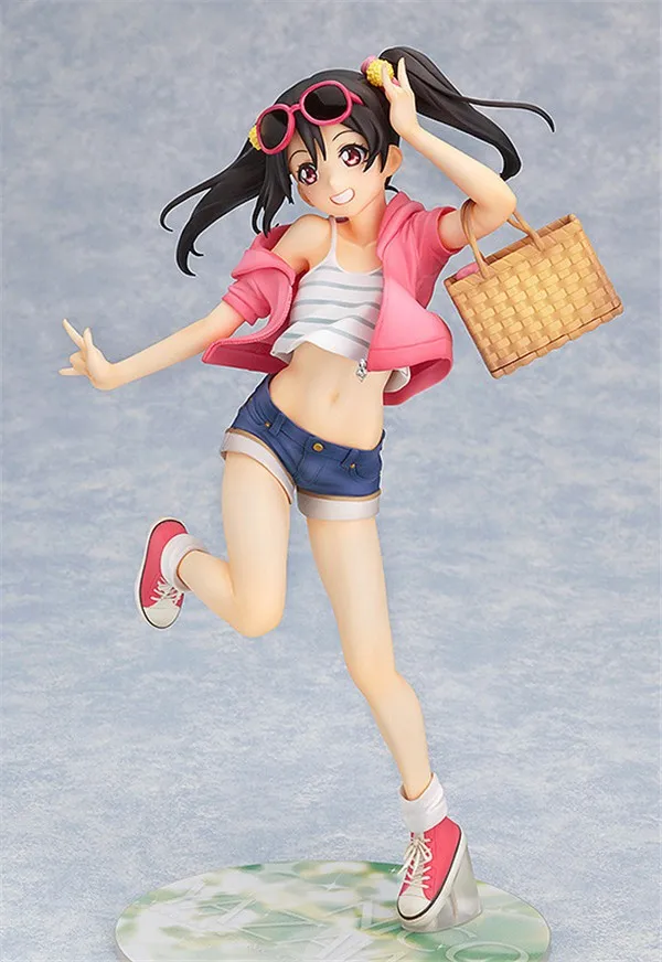 Фигурки аниме Lovelive Love Live Nico Yazawa Picnic Girl GSC 18 фигурка модель игрушки 20 см