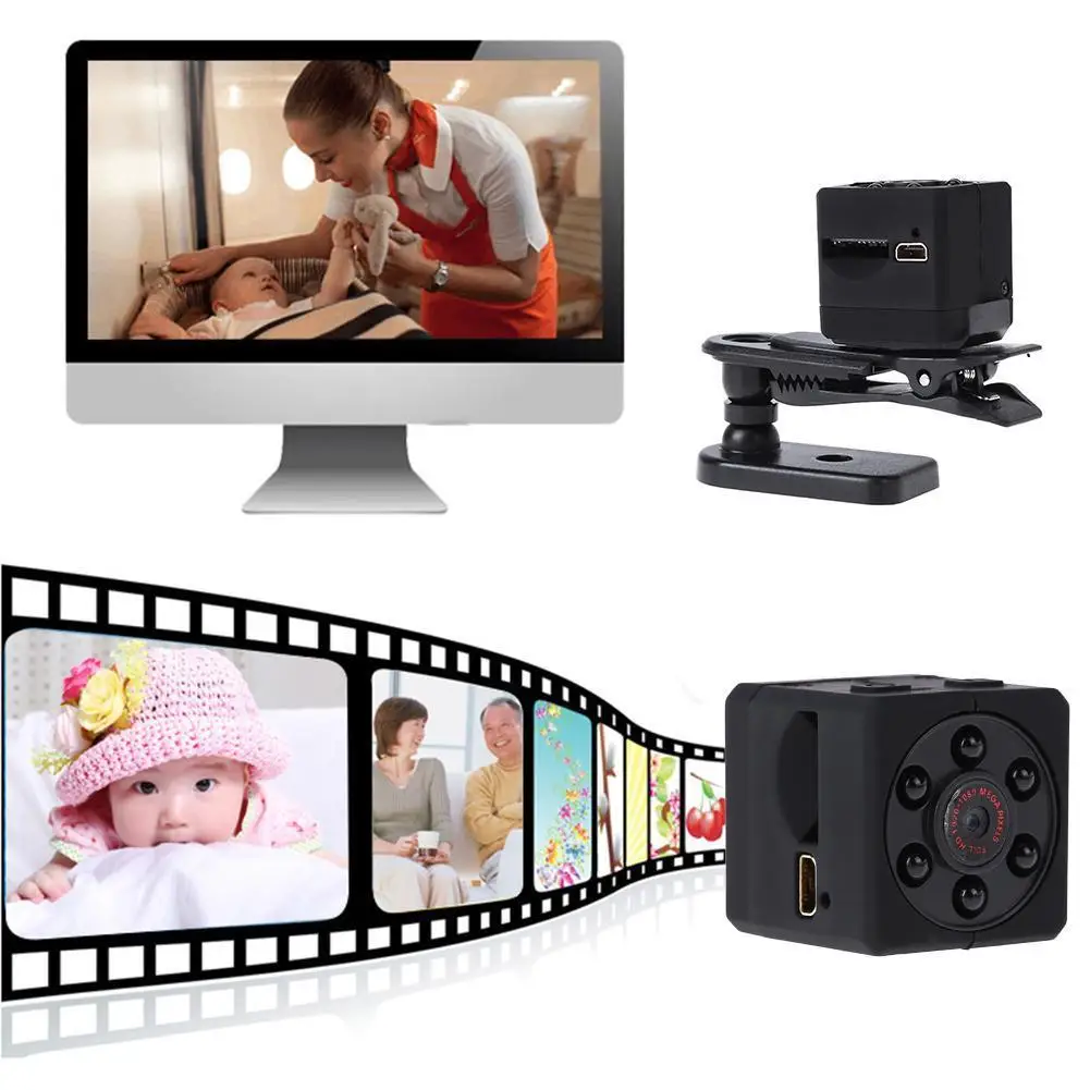 SQ11 Full HD 1080P Mini Car DV DVR Camera Dash Cam IR Night Vision Black | Безопасность и защита