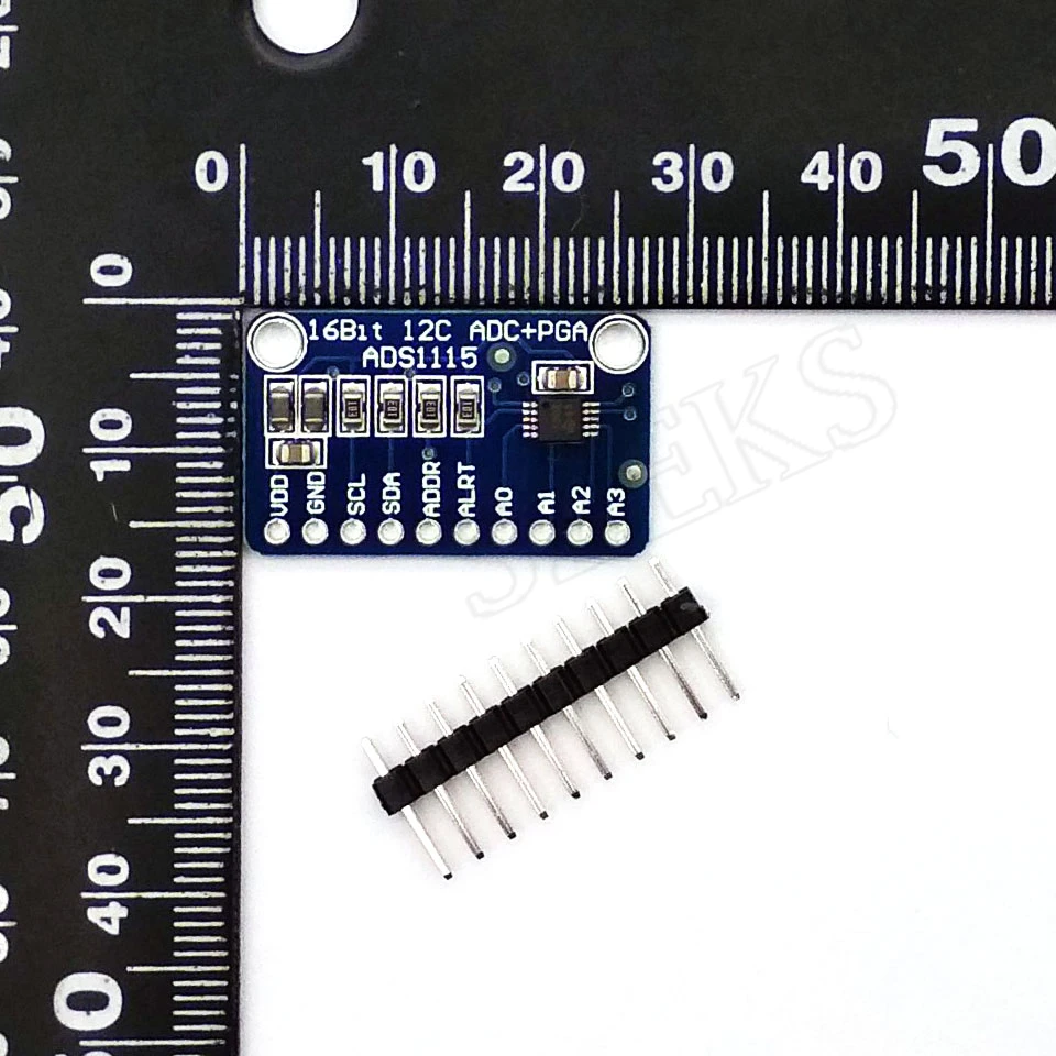 16 битный I2C ADS1115 модуль ADC 4 канальный с усилителем Pro Gain для Uno RPi|channel|channel amplifier |