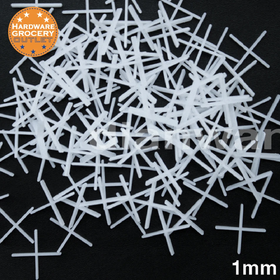 1mm Tile Spacers for Spacing Of Floor Wall Tiles 2000pcs | Обустройство дома
