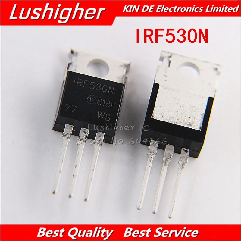 10 шт. IRF530N TO220 IRF530NPBF TO 220 IRF530 MOSFET новый оригинальный|mosfet to-220|mosfet 10pcsmosfet n |