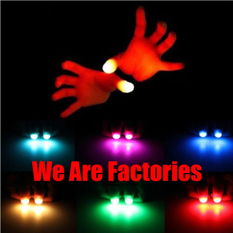 Креативная волшебная игрушка 1 пара красный светсветильник йся наконечник