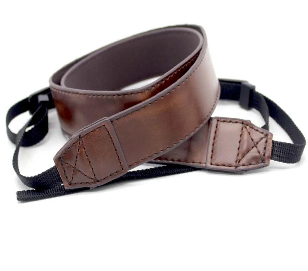 PCTC PU Leather Camera Belt Strap For SLR cameras Professional Shoulder (Coffee) | Электроника