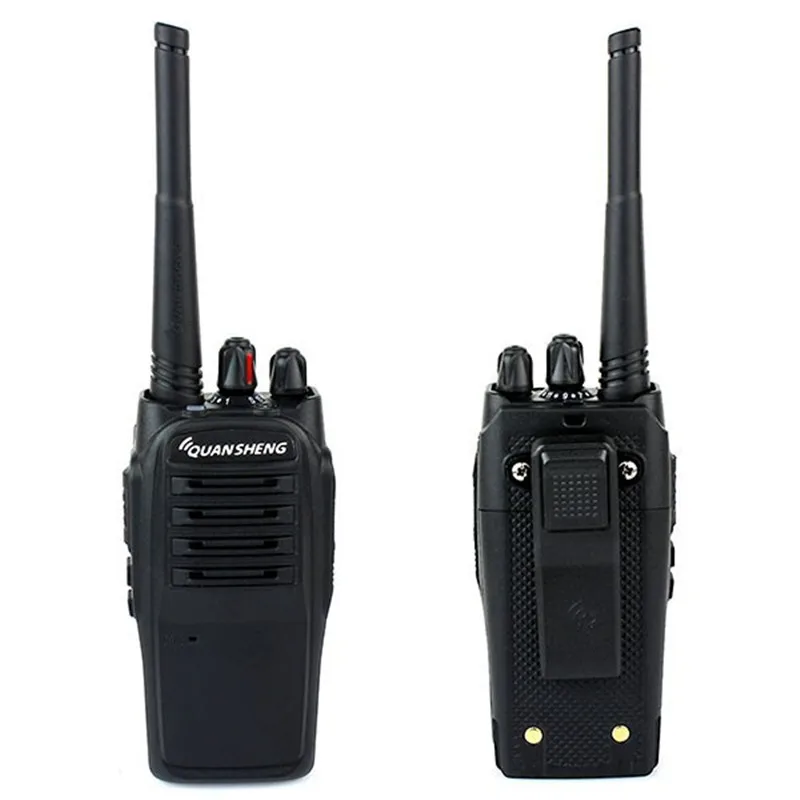 

2 шт. оригинальная рация QUANSHENG TG-580 UHF 400-480 МГц 16 каналов 5 Вт Голосовая подсказка фонарик Двусторонняя радиосвязь