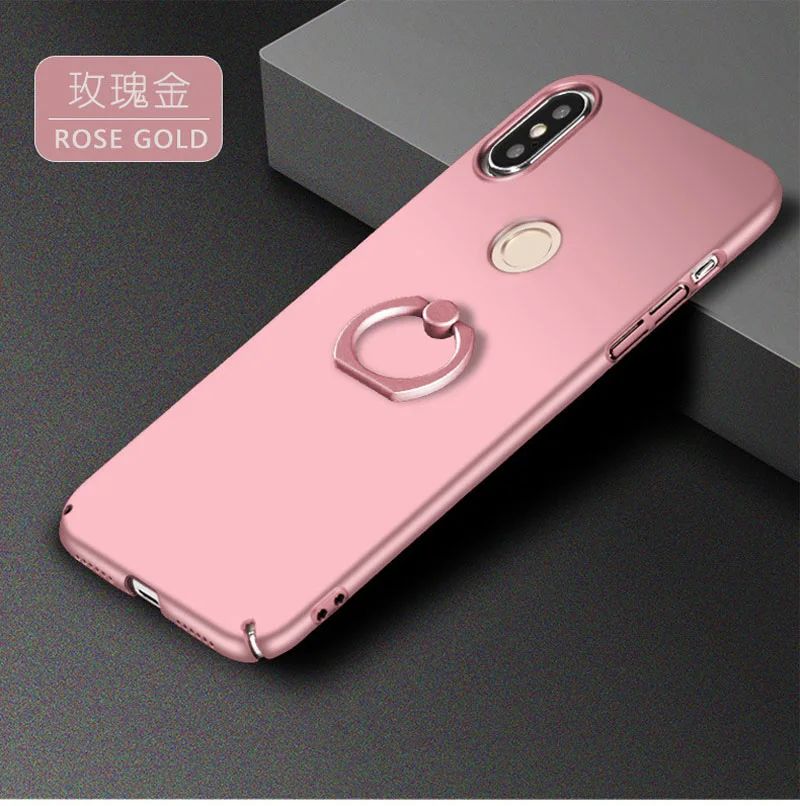 Чехол для Huawei P20 Pro Lite чехол с кольцом матовая задняя крышка телефона | Мобильные