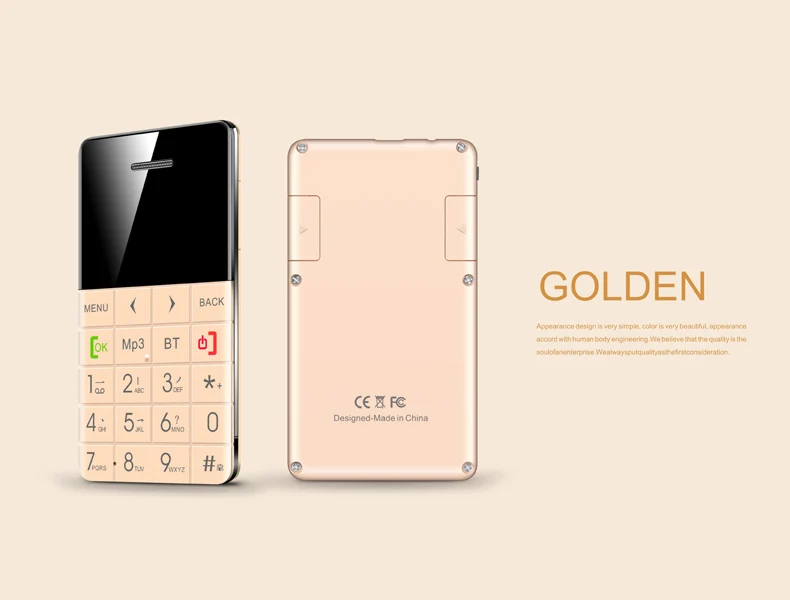 AEKU Qmart Q5 Mini, ультра тонкая карта, карман для мобильного телефона, четыре диапазона, поддержка Bluetooth, набор номера, TF карта, 0,96 дюймов, кредитный телефон