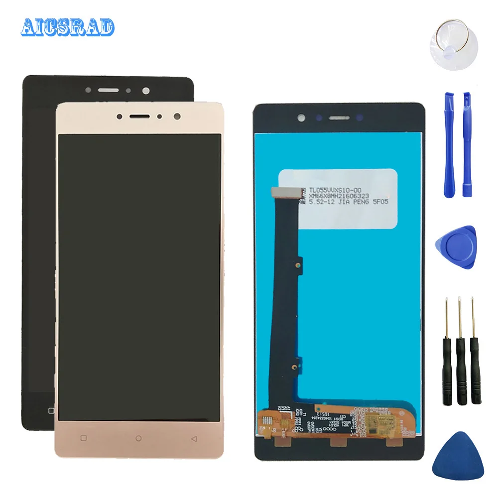 Для Gionee s 6s ЖК дисплей + сенсорный экран 100% новый дигитайзер стеклянная панель