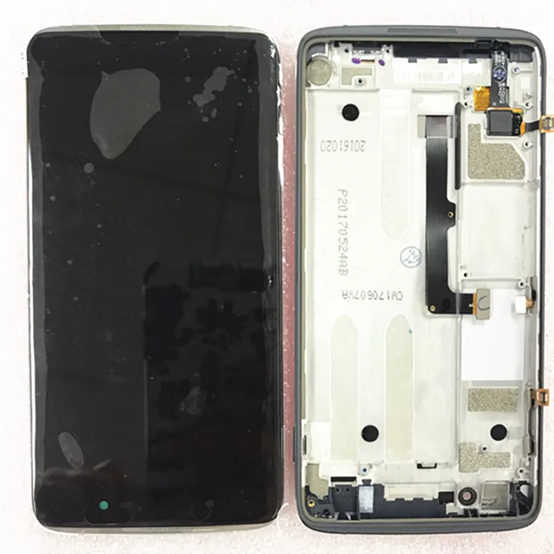 LCD Display For idol 4 Touch Screen Digitizer Assembly With Frame Alcatel One Idol LTE OT6055 6055P 6055 | Мобильные телефоны и