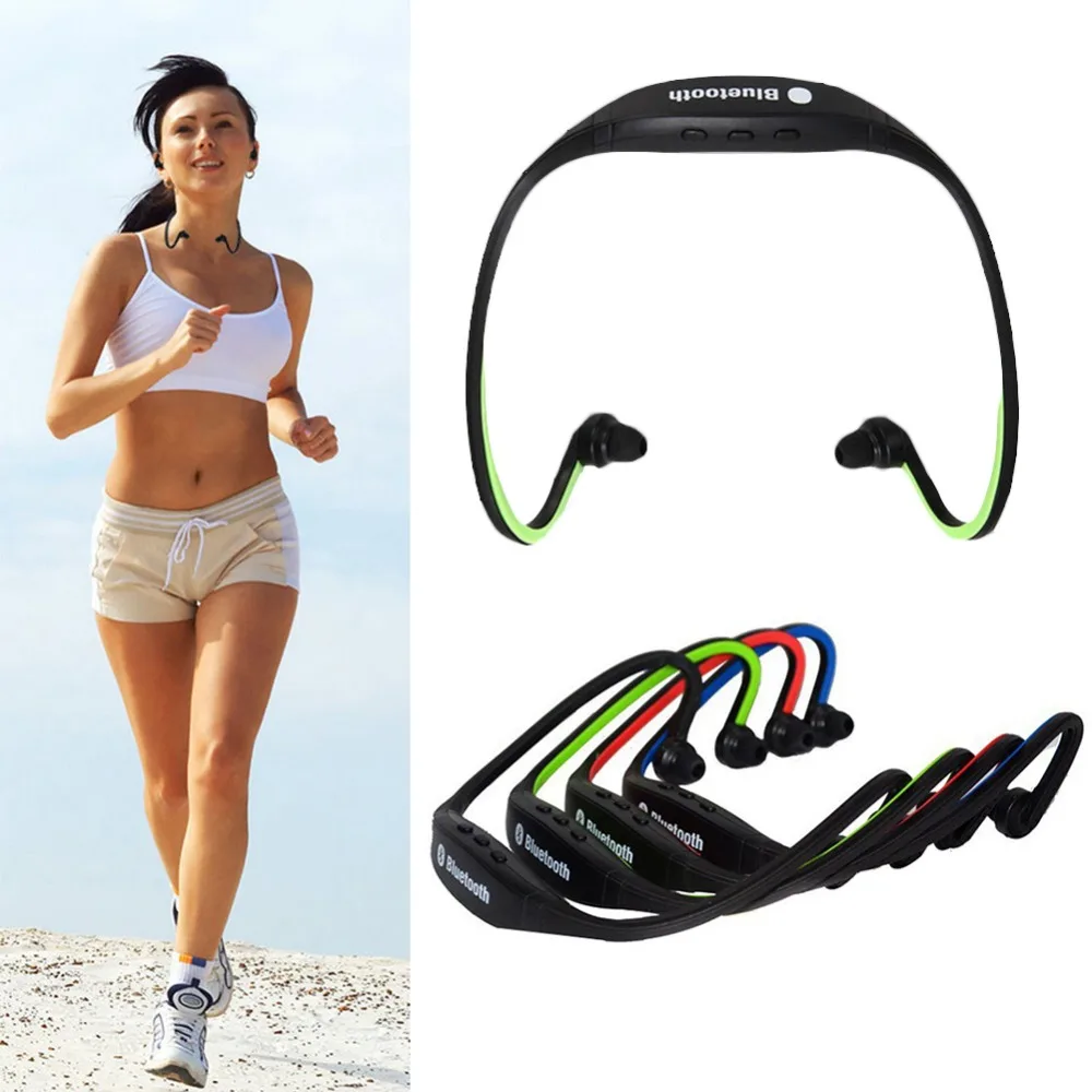 ECos Беспроводная Bluetooth гарнитура стерео наушники спортивные Handfree для iPhone