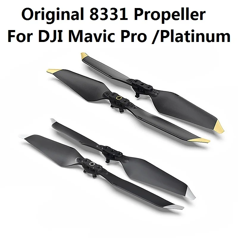 Оригинальный 1 пара 8331 пропеллеров для DJI Mavic Pro Platinum малошумные быстроразъемные