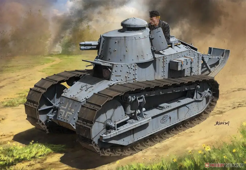 1/16 TAKOM 1004 RENAULT FT 3в1 модель хобби