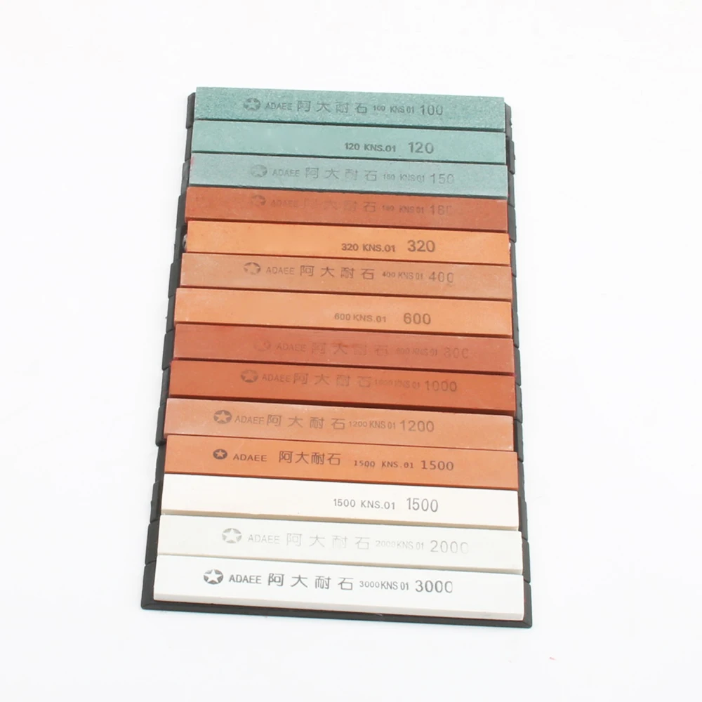 6 шт. Профессиональная кухонная точилка для ножей зернистый нож бритва точильный