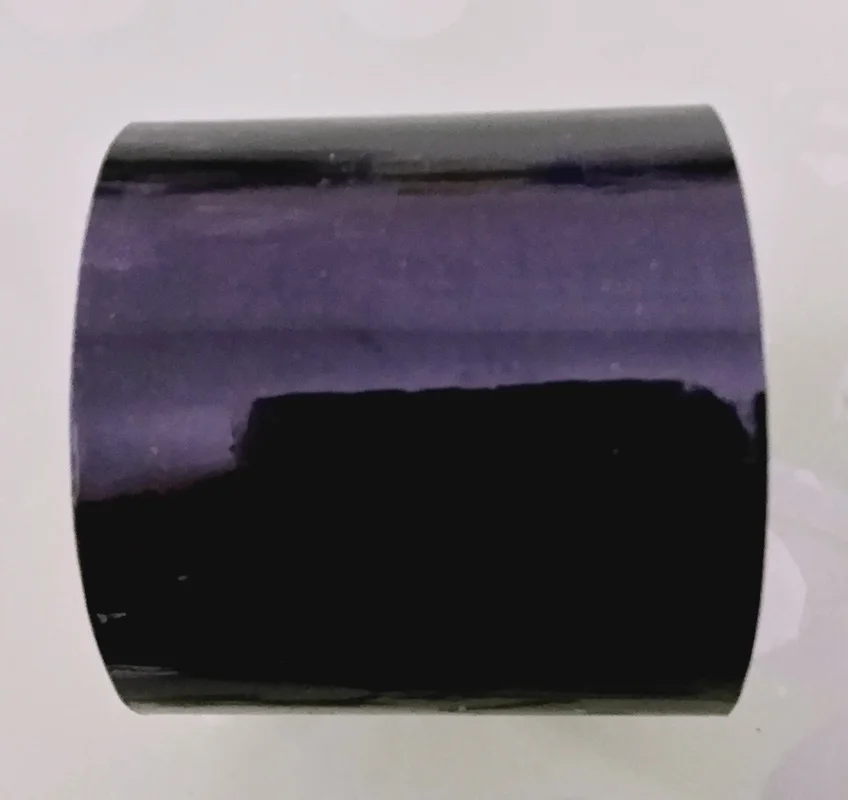 Горячее тиснение фольгой Золотое Серебро DIY Подарочная обработка фольги - Цвет: black 8cm