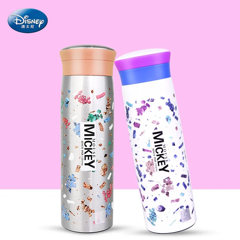 Новая красочная вакуумная кружка Disney для детей портативная из нержавеющей стали