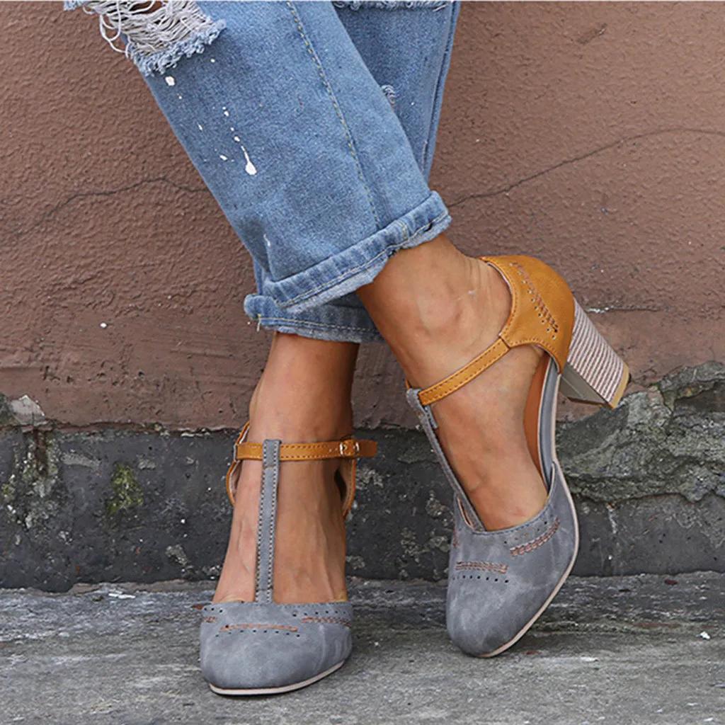 YOUYEDIAN/женские туфли лодочки на высоком каблуке в римском стиле chaussures sandale femme zapatos