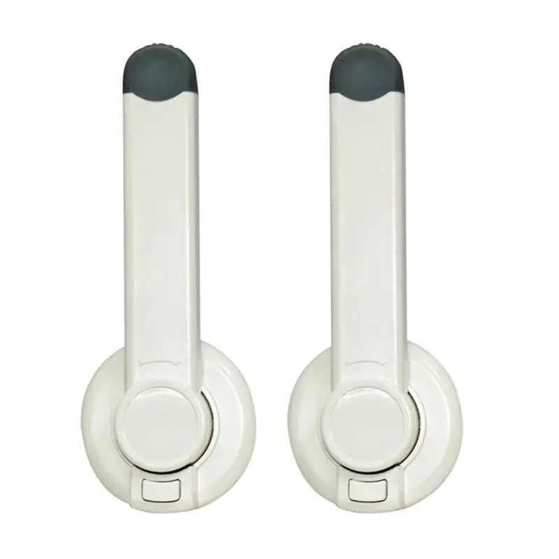 2pcs ABS Детская безопасность Туалет крышка замок с ручкой дети клей крепление сиденье для унитаза замки дети безопасности унитаз соска крышка блокировщик - Цвет: 2pcs