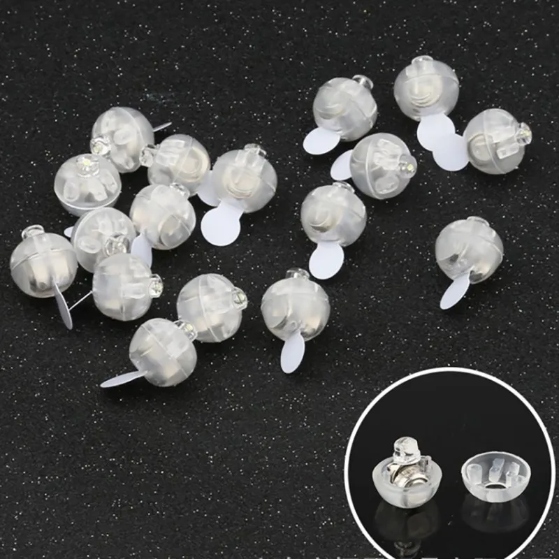 10 шт./лот круглый шар тумблер Светодиодные воздушные шары Мини Вспышка