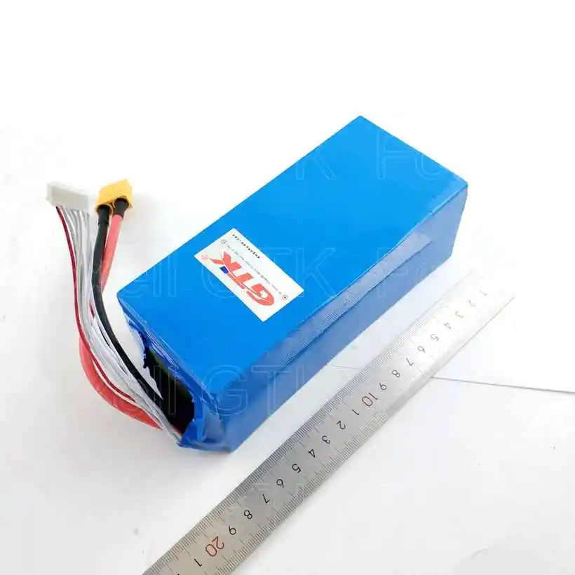 Высокая скорость 30C lipo 22,2 v 10Ah 6 S 24 v 25,2 v lipo аккумулятор 10000 mah для точечной сварки 25C игрушки RC авиационный самолет Дрон 300A