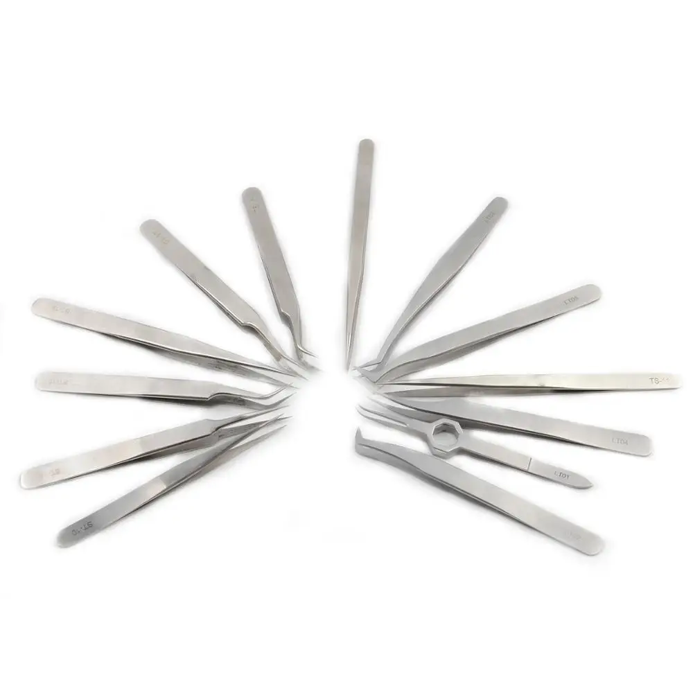 Нержавеющий Пинцет для наращивания ресниц объем пинцет | Красота и здоровье