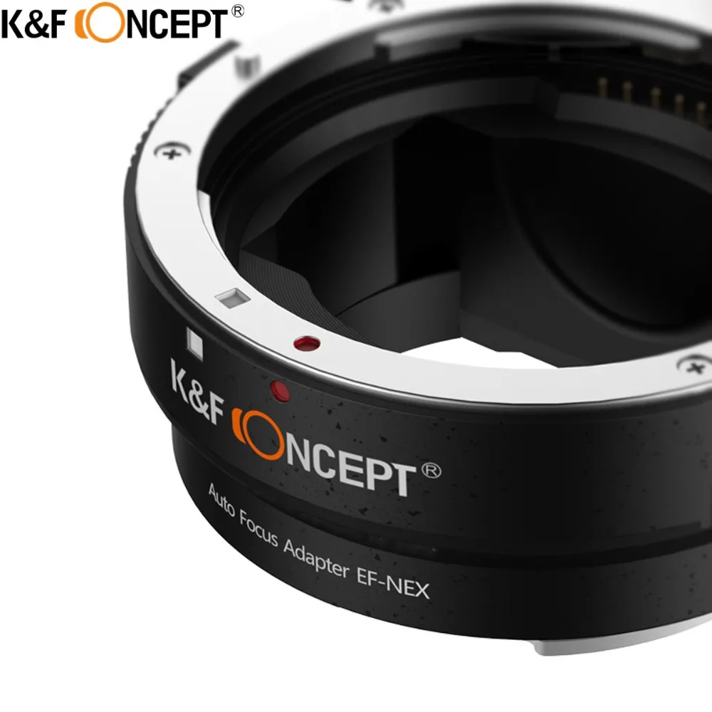 K & F CONCEPT EF NEX электронное Крепление объектива камеры с автофокусом кольцо