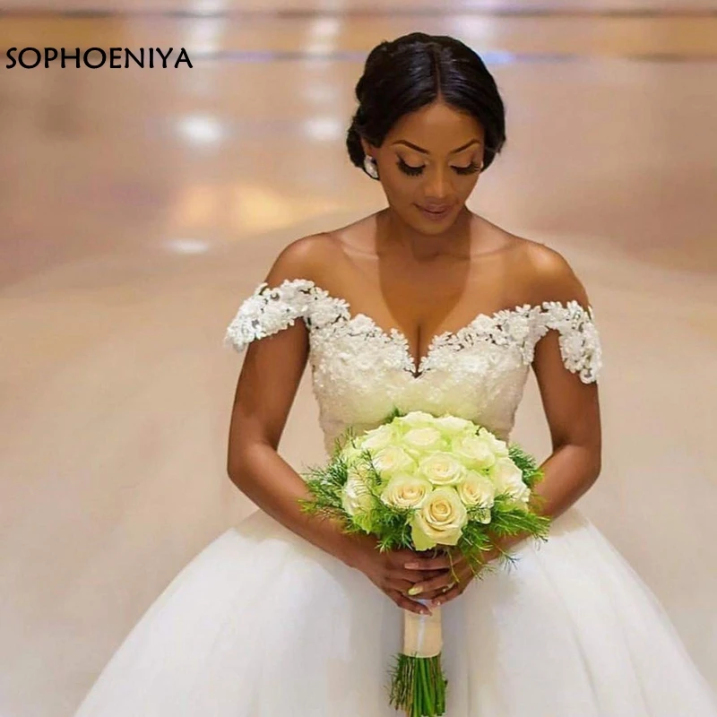 Новое поступление свадебное платье Vestido de noiva Белое Бальное Платье торжественное