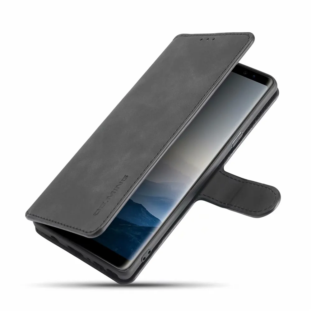 Оригинальный бренд DG Ming флип бумажник чехол Ретро Кожаный для samsung Galaxy NOTE9 NOTE8 S9