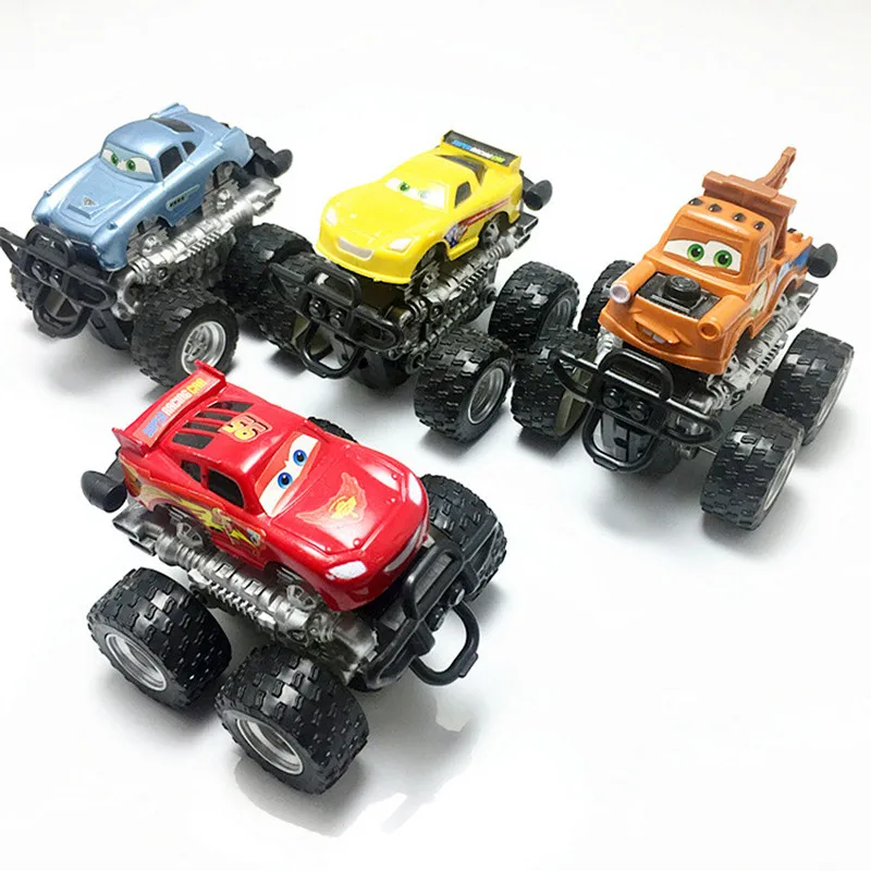 Акция! Случайный автомобиль для детей колеса мини Blaze Monster Car Модель мальчиков