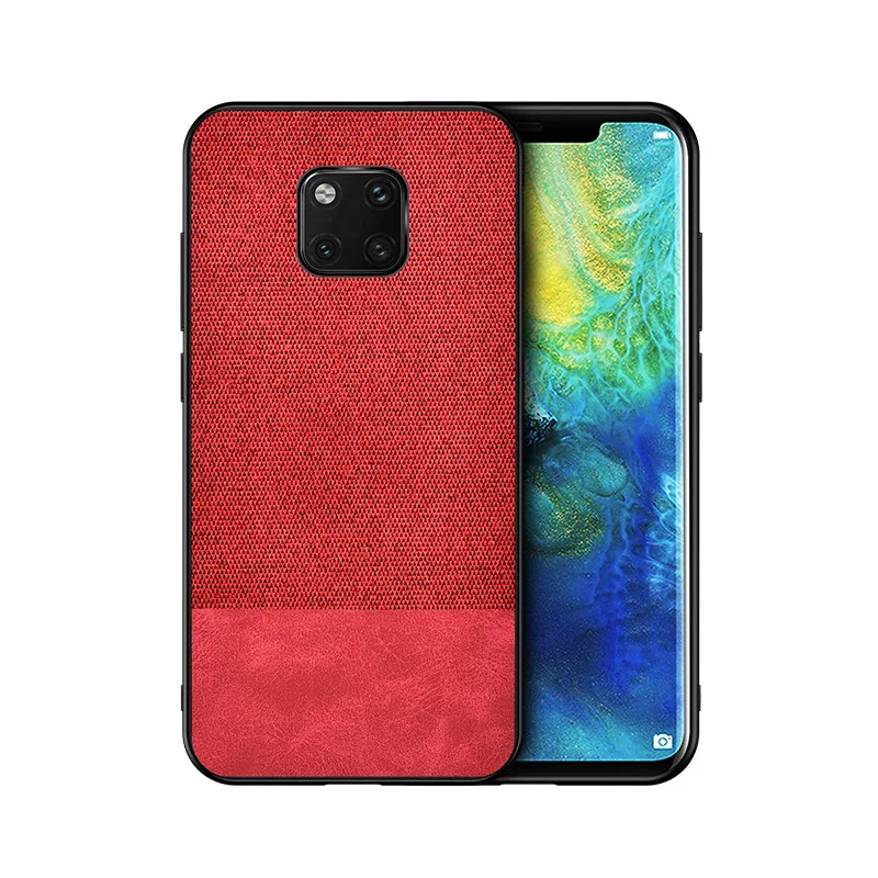Red Armor Anti-shock Cases for Huawei Mate 30 20 Pro 20X Lite 20RS Case Cover Soft Antishock Bumper for Huawei Mate30 Funda Cover - Цвет: Red