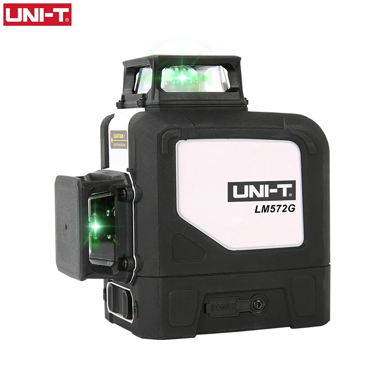 UNI-T 8 Lines 12 Lines 3D Laser Level 360 Degre Horizontal Vertical Cross Powerful Green Laser Beam LM572 LM573G LM573LD LM580G