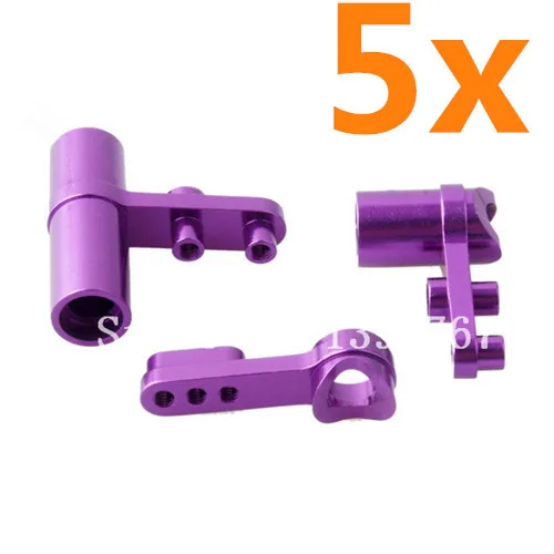 

Wholesale 5Packs HSP Upgrade Parts 102057 02025 Alum.Steering Servo Saver Complete For RC 1/10 4WD On Road Car 02025 SONIC 94102