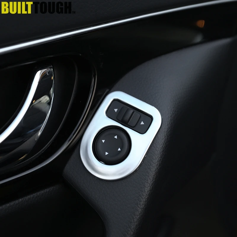 Для Nissan Rogue Спорт Qashqai x Trail 2014 2019 хром боковое зеркало кнопка включения ручка