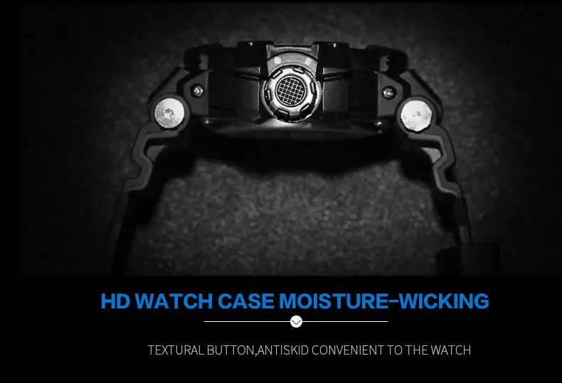 Часы SMAEL мужские электронные цифровые спортивные светодиодсветодиодный